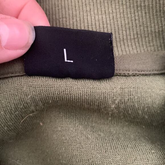 Zyia Active fleece full zip jacket army green women’s size large - Picture 5 of 10